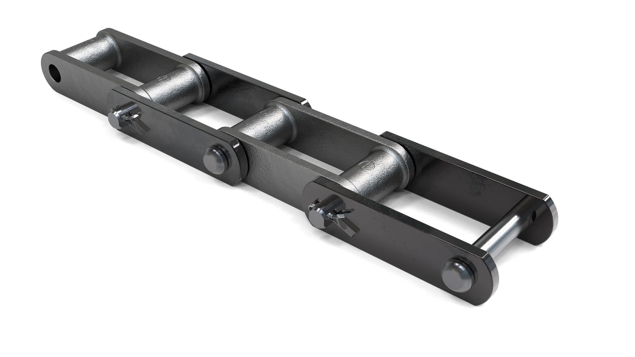 Engineering Chain, Combination, C111 Pitch, Chain, Cast Iron, 4.76" Pitch, 1 Strand,