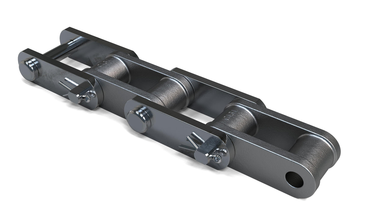 Engineering Chain, Combination, C131 Pitch, Chain, Cast Iron, 3.075" Pitch, 1 Strand,