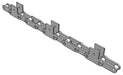 Roller Chain, ANSI Extended Pitch Attach, C2040 Pitch, Attachment Chain, 304 Stainless , 1" Pitch, 1 Strand, SK-1, E4LP