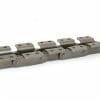 Roller Chain, ANSI Extended Pitch Attach, C2052 Pitch, Attachment Chain, Carbon Steel, 1-1/4" Pitch, 1 Strand, K-2, EL