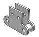 Roller Chain, ANSI Extended Pitch Attach, C2060 Pitch, Part, 304 Stainless , 1-1/2" Pitch, 1 Strand, SK-2, 