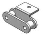 Roller Chain, ANSI Extended Pitch Attach, C2080 Pitch, Part, 600 Stainless , 2" Pitch, 1 Strand, A-1, 