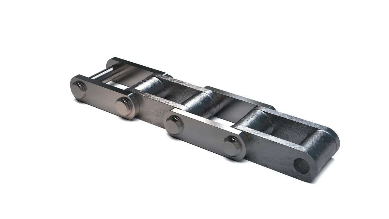 Engineering Chain, Combination, C55 Pitch, Chain, Cast Iron, 1.631" Pitch, 1 Strand,