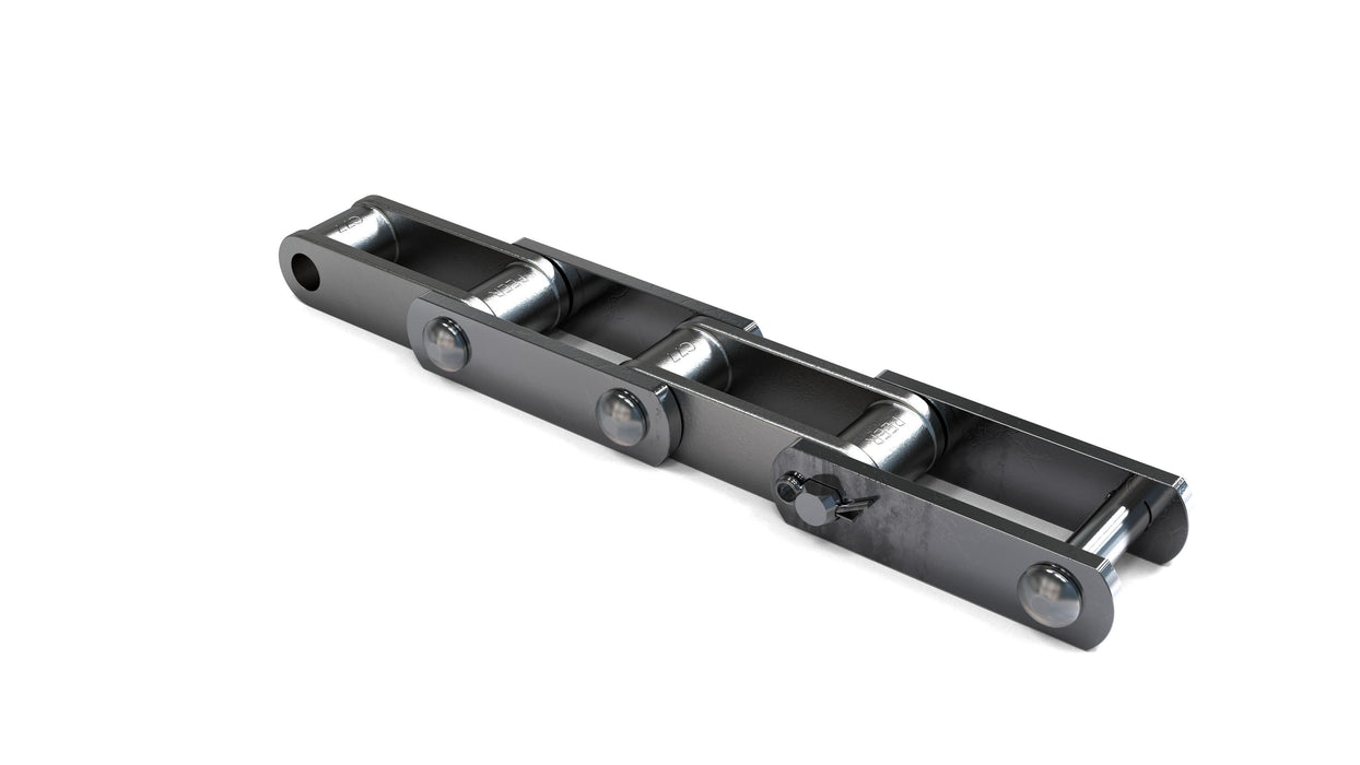 Engineering Chain, Combination, C77 Pitch, Chain, Cast Steel, 2.308" Pitch, 1 Strand,