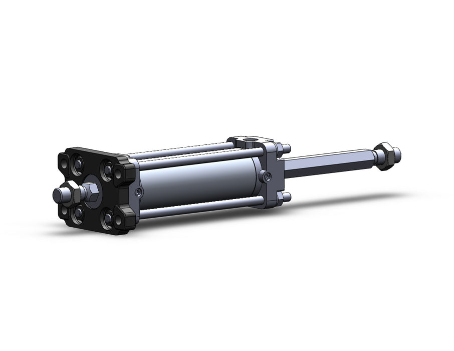CA2KWF40-100 Air Cylinder, Double Rod, Non-Rotating