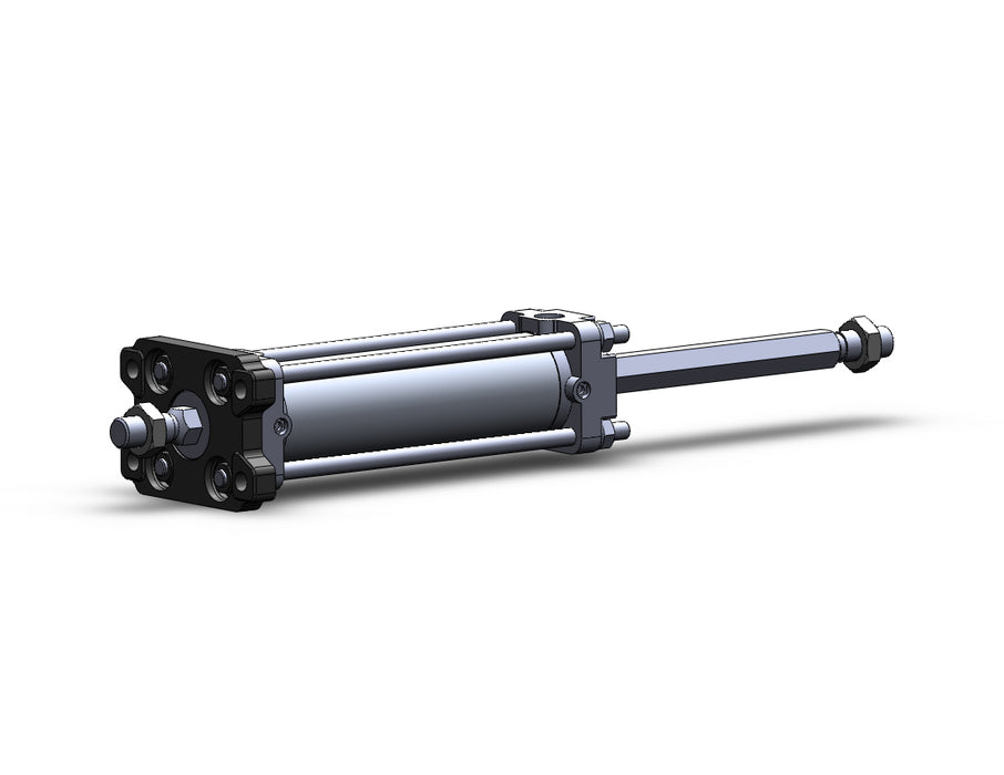 CA2KWF40-125 Air Cylinder, Double Rod, Non-Rotating