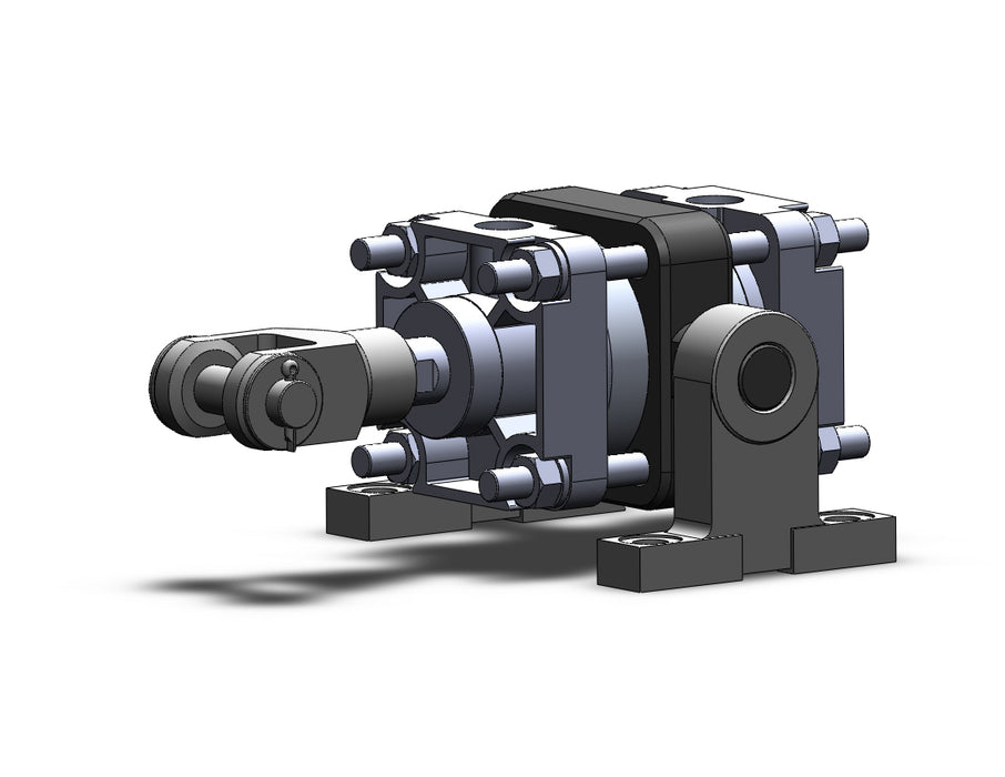 CA2T80-25NZ-NW Air Cylinder, Tie Rod
