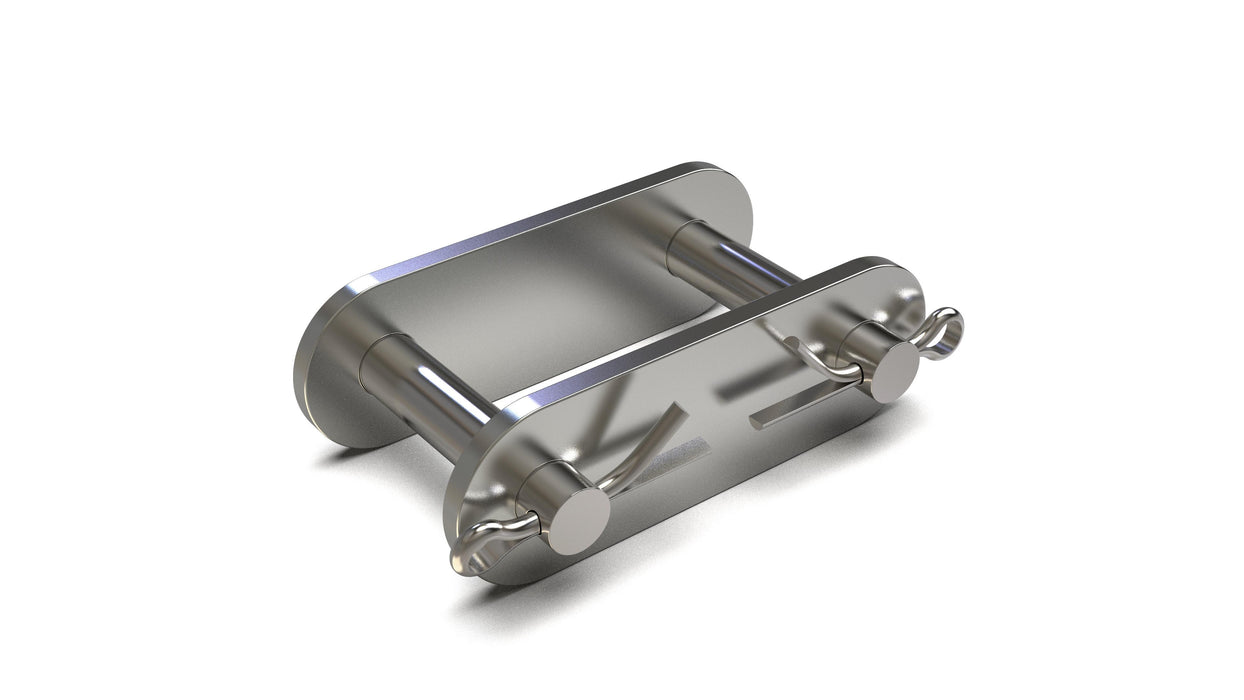 Engineering Chain, Agricultural, CA550 Pitch, Part, 304 Stainless , 1-5/8" Pitch, 1 Strand,