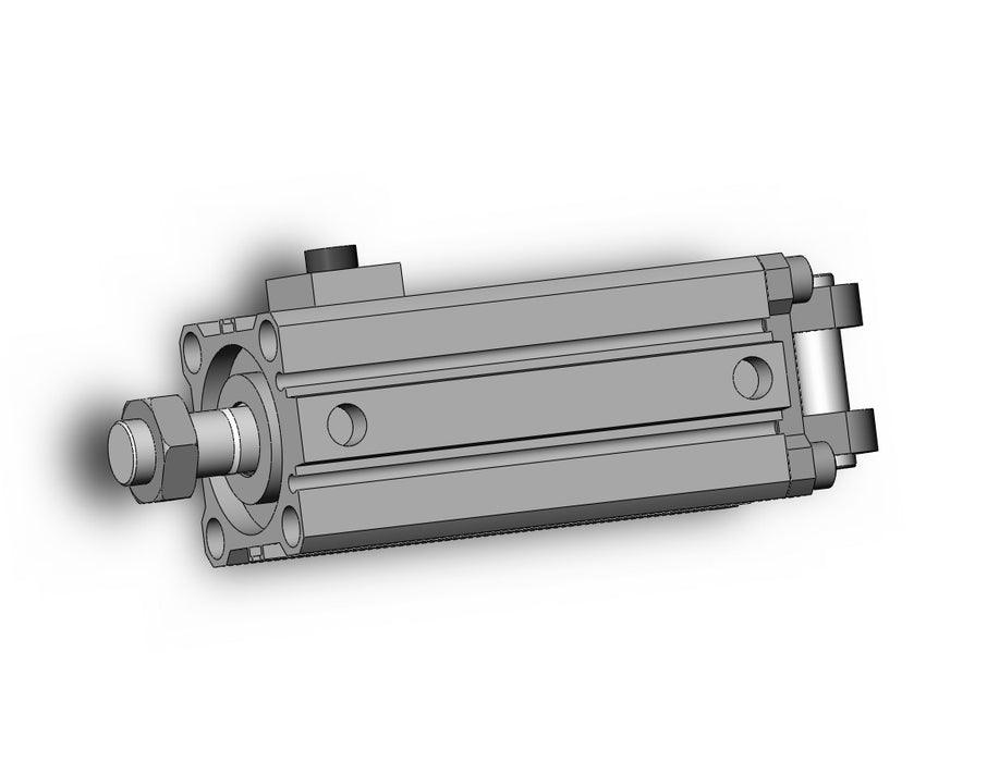 CBQ2D40-50DCM-RN Cyl, Compact, Locking