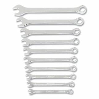 Crescent Tools 10 Piece Combination Wrench Set, 12 Point Metric