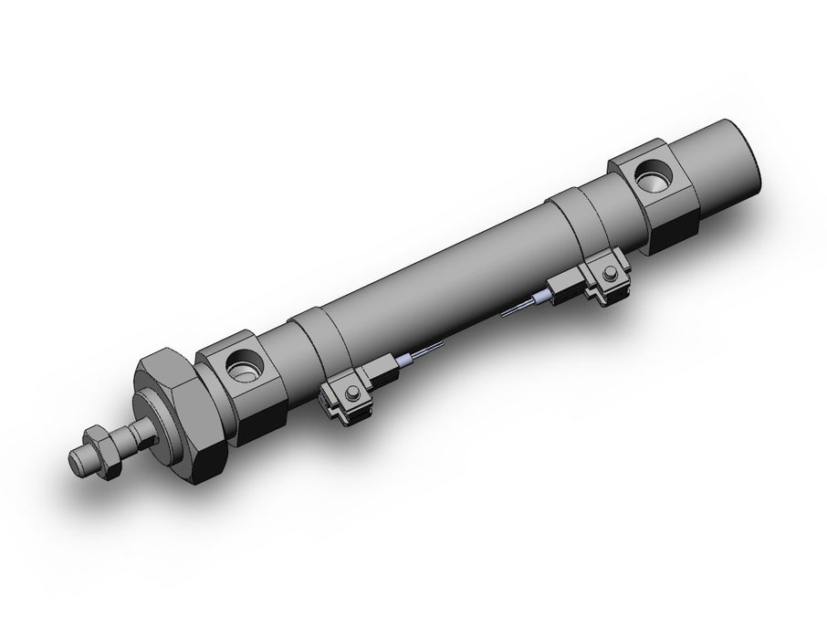 CD85E20-80-B-M9B Cylinder, ISO, Dbl Acting