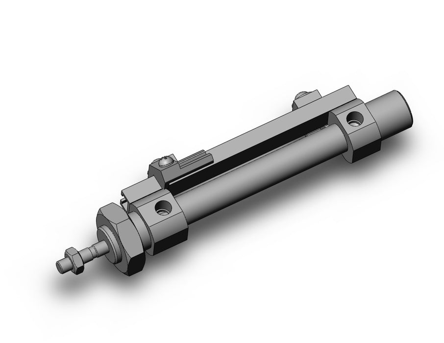 CD85E8-25S-A Cylinder, ISO, Sgl Acting