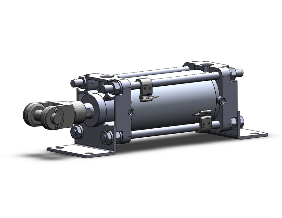 CDA2L80-125Z-W-M9BL Air Cylinder, Tie Rod