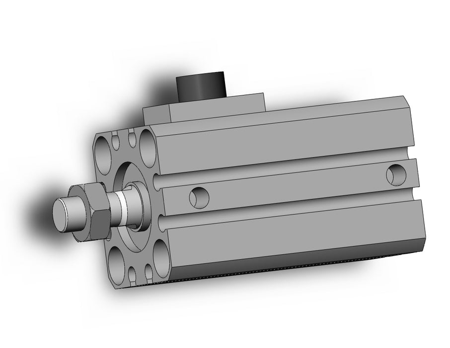 CDBQ2B20-10DCM-RN Cyl, Compact, Locking, Sw Capable
