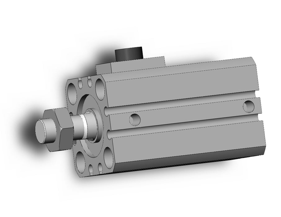CDBQ2B25-10DCM-RN Cyl, Compact, Locking, Sw Capable