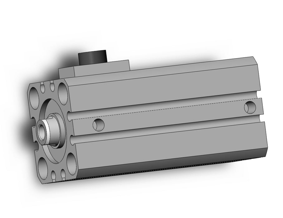 CDBQ2B25-25DC-RN Cyl, Compact, Locking, Sw Capable