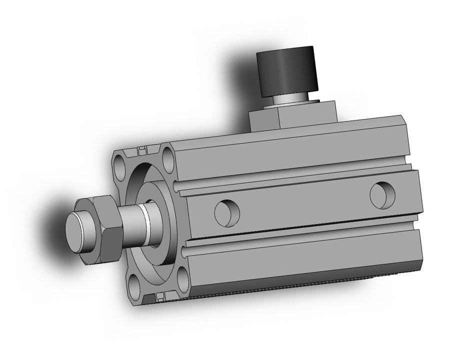 CDBQ2B40-10DCM-HL Cyl, Compact, Locking, Sw Capable