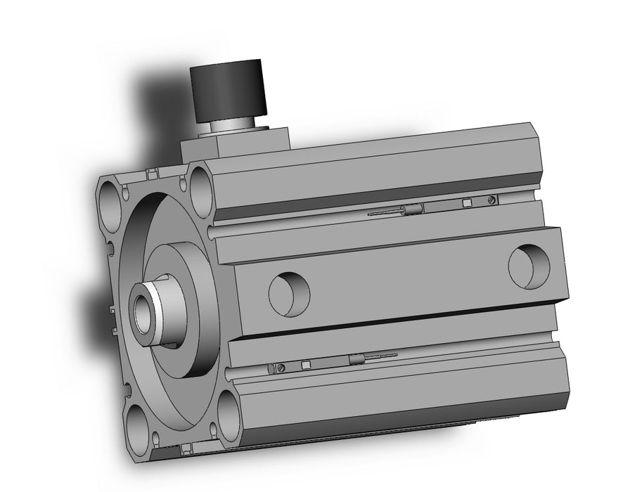 CDBQ2B63-25DC-RL-M9BL Cyl, Compact, Locking, Sw Capable