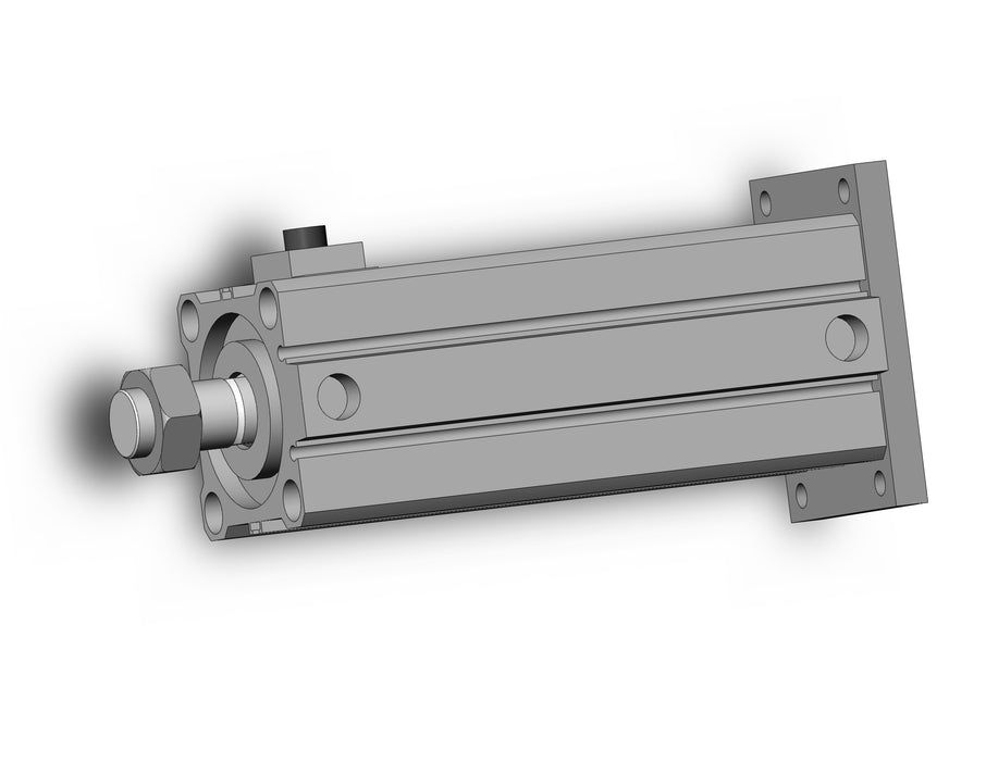 CDBQ2G50-100DCM-RN Cyl, Compact, Locking, Sw Capable