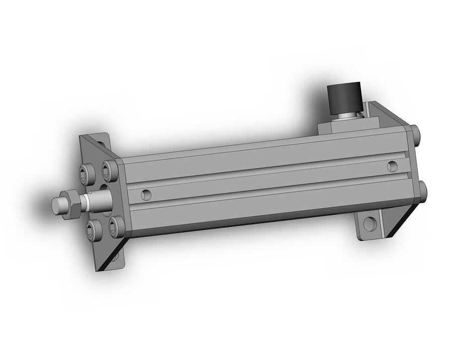 CDBQ2L20-75DCM-HL-M9BL Cyl, Compact, Locking, Sw Capable
