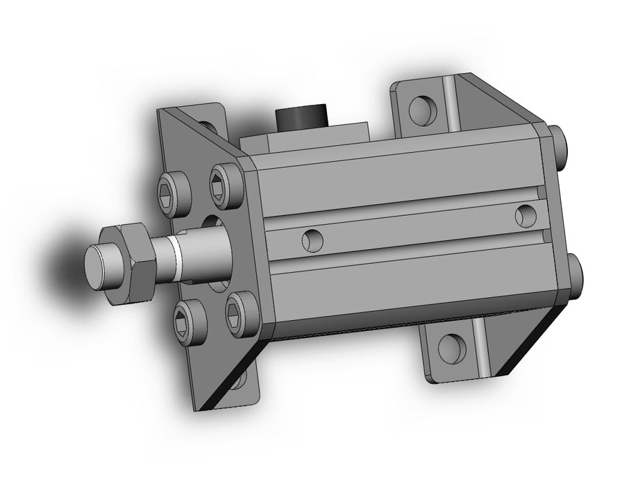 CDBQ2L25-10DCM-RN Cyl, Compact, Locking, Sw Capable