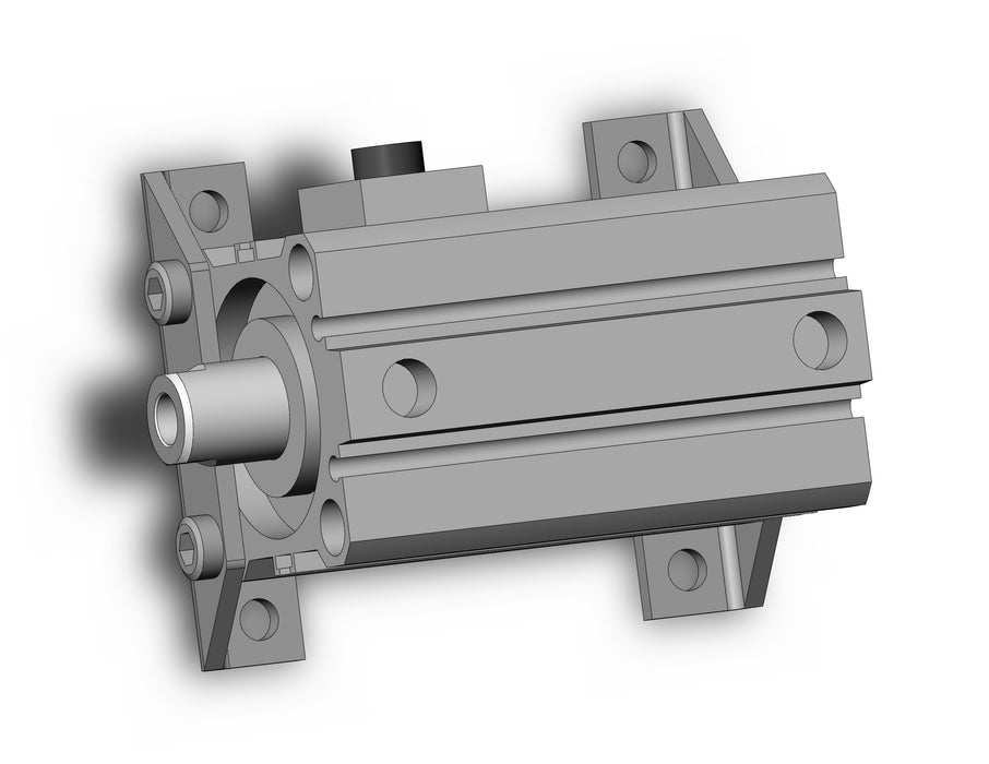 CDBQ2L40-25DC-RN Cyl, Compact, Locking, Sw Capable