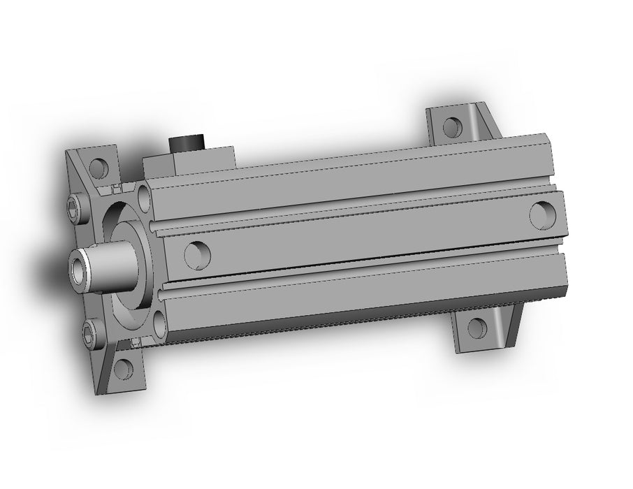 CDBQ2L40-75DC-RN Cyl, Compact, Locking, Sw Capable