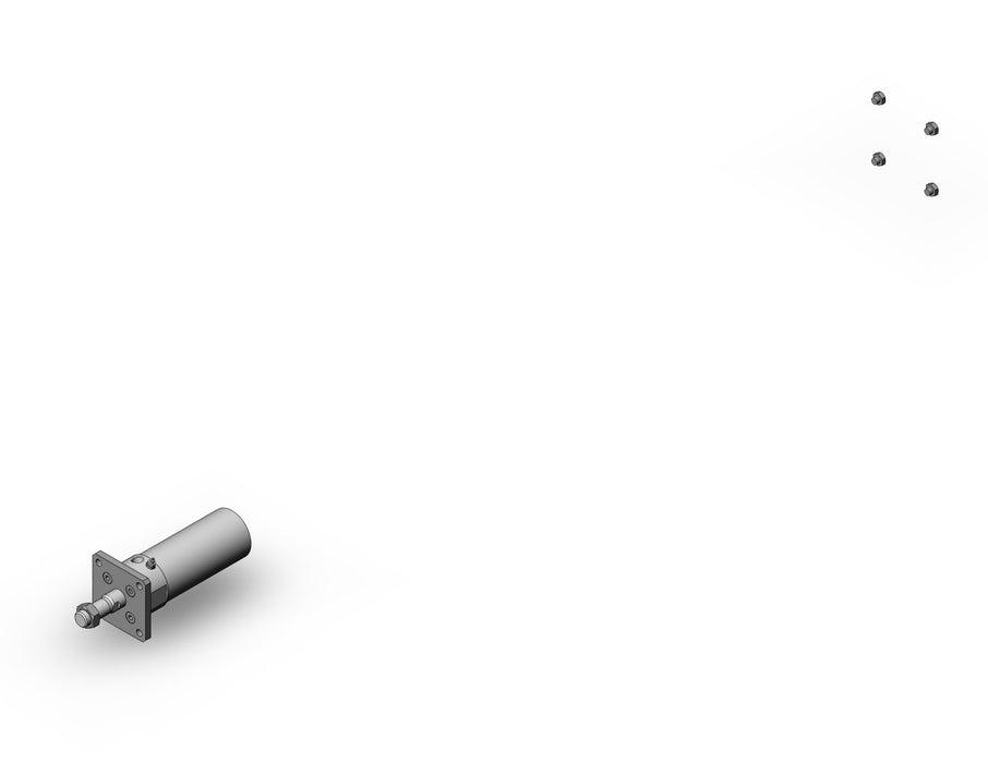 CDG5FA40SV-50 CG5, Stainless Steel Cylinder