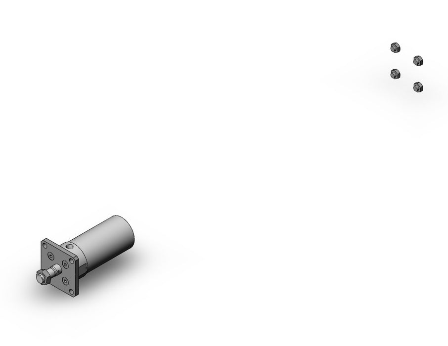 CDG5FN63SR-75 CG5, Stainless Steel Cylinder