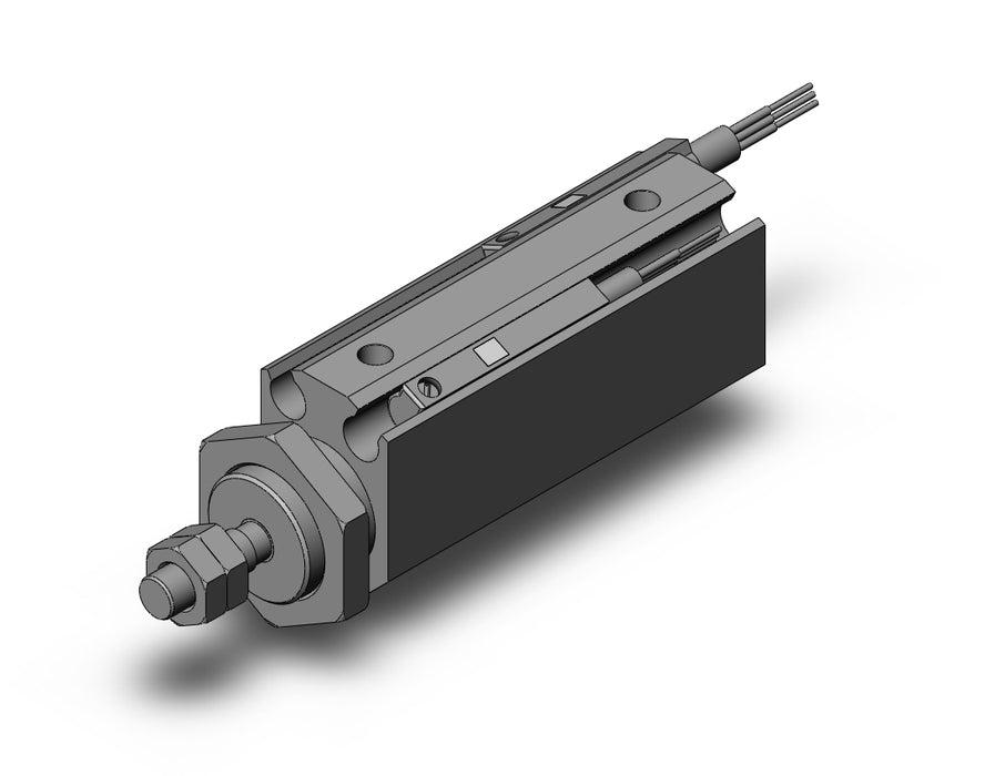 CDJP2B10-20D-M9PMAPC Pin Cylinder, Double Acting, Sgl Rod
