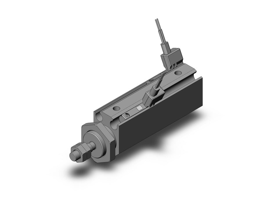 CDJP2B10-25D-M9BWVZ Pin Cylinder, Double Acting, Sgl Rod