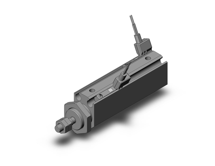 CDJP2B10-30D-M9BVSDPC Pin Cylinder, Double Acting, Sgl Rod