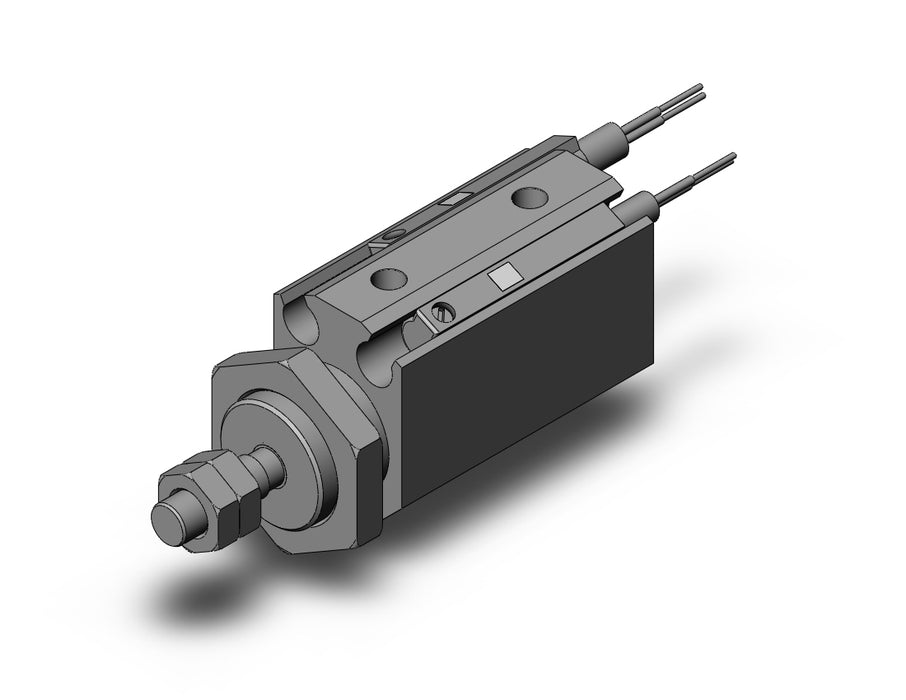 CDJP2B10-5D-M9BMAPC Pin Cylinder, Double Acting, Sgl Rod
