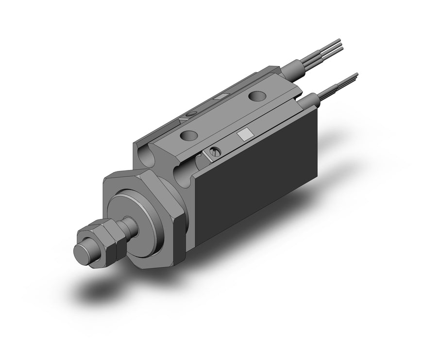 CDJP2B10-5D-M9PMAPC Pin Cylinder, Double Acting, Sgl Rod
