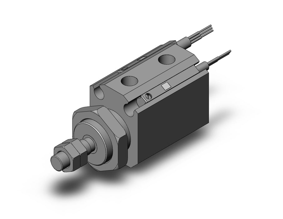 CDJP2B16-5D-M9PSAPC Pin Cylinder, Double Acting, Sgl Rod