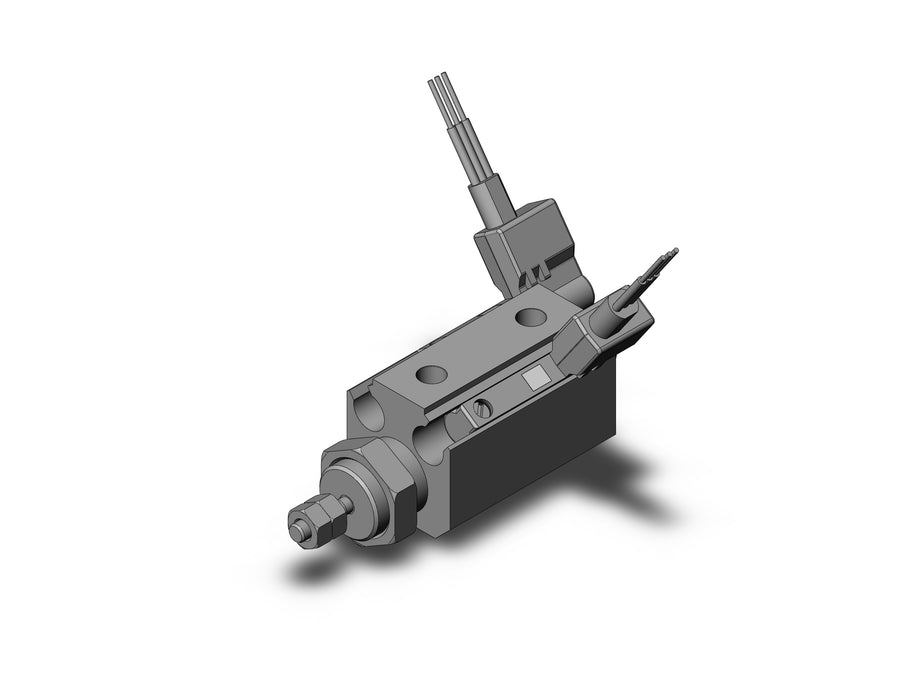 CDJP2B4-5D-M9PVSAPC Pin Cylinder, Double Acting, Sgl Rod