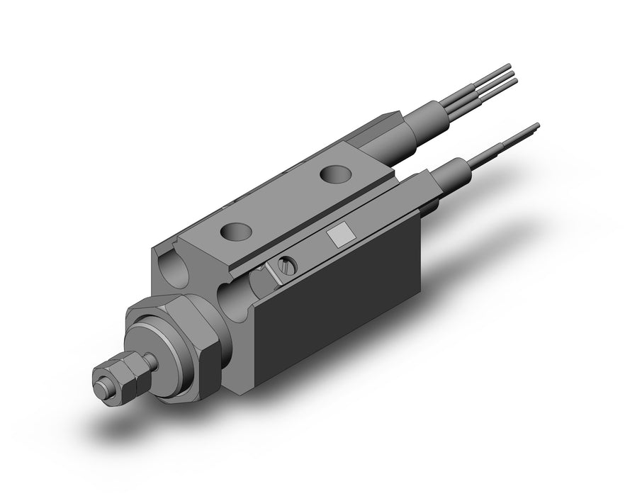 CDJP2B4-5D-M9P Pin Cylinder, Double Acting, Sgl Rod