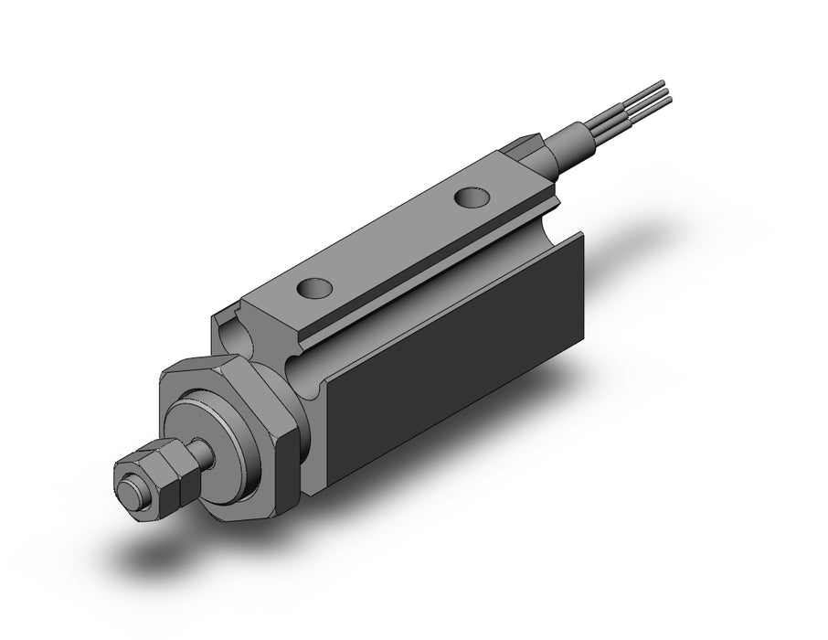 CDJP2B6-10D-M9PWSAPC Pin Cylinder, Double Acting, Sgl Rod