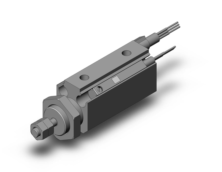CDJP2B6-10D-M9PW Pin Cylinder, Double Acting, Sgl Rod