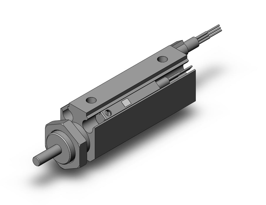 CDJP2B6-20D-B-M9NWSAPC Pin Cylinder, Double Acting, Sgl Rod