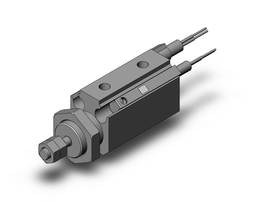 CDJP2B6-5D-M9B Pin Cylinder, Double Acting, Sgl Rod