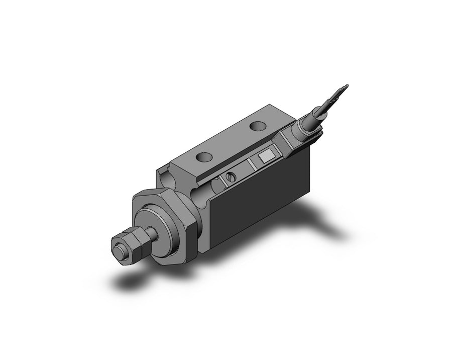 CDJP2B6-5D-M9PAVMS Pin Cylinder, Double Acting, Sgl Rod