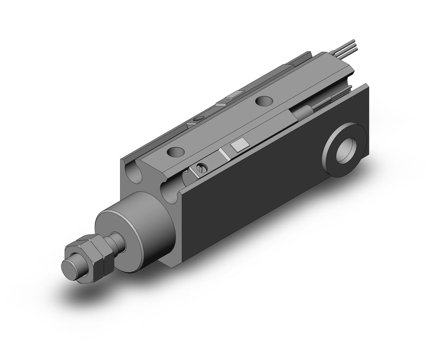 CDJP2D10-10D-M9PAL Pin Cylinder, Double Acting, Sgl Rod