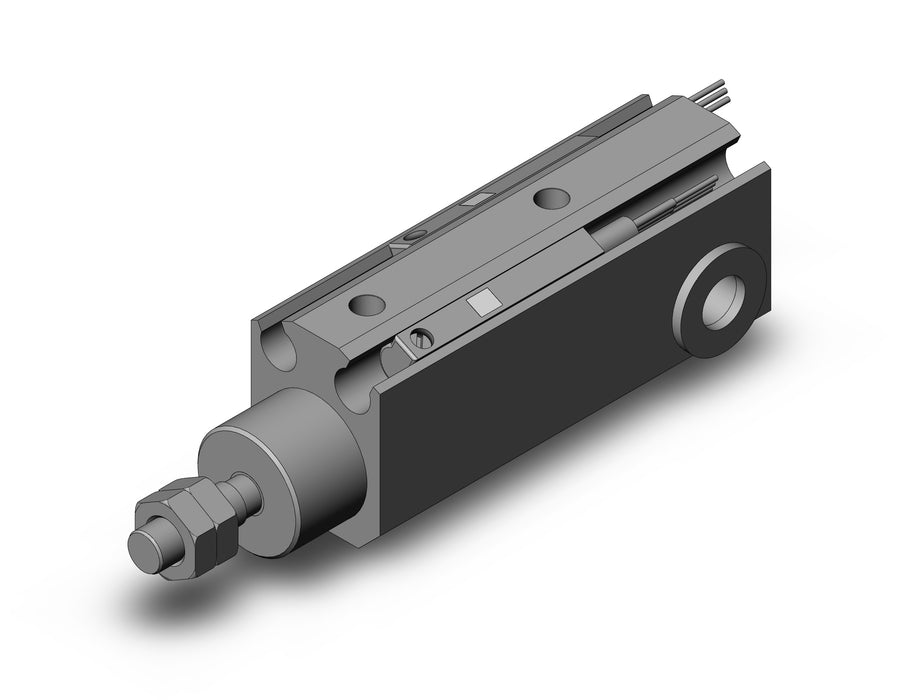 CDJP2D10-10D-M9P Pin Cylinder, Double Acting, Sgl Rod