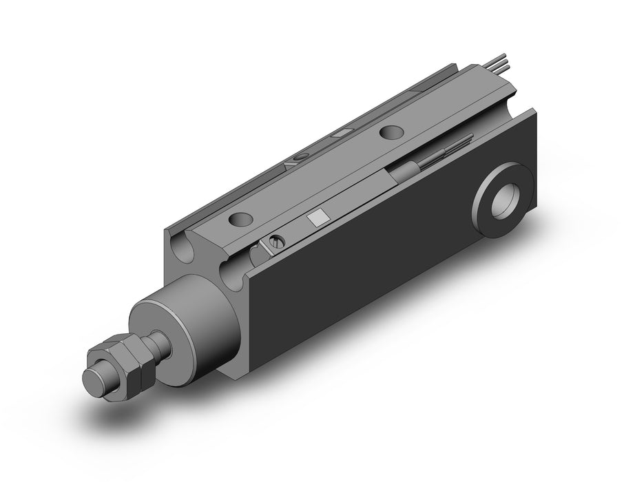 CDJP2D10-15D-M9PL Pin Cylinder, Double Acting, Sgl Rod