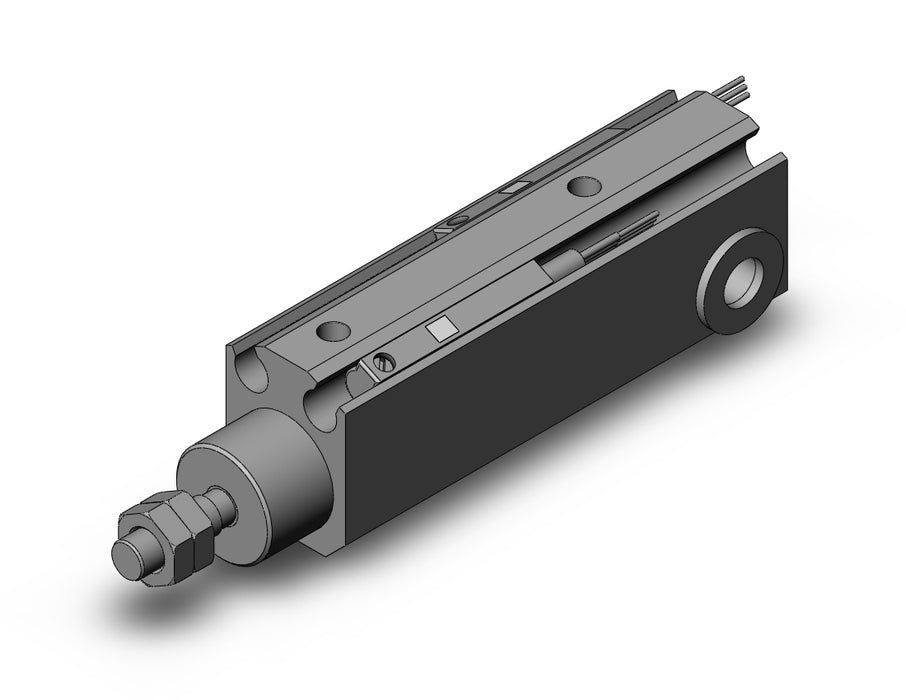 CDJP2D10-20D-M9PL Pin Cylinder, Double Acting, Sgl Rod