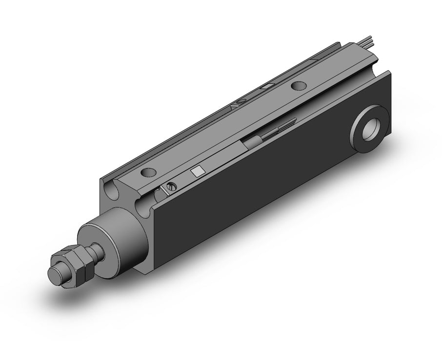 CDJP2D10-30D-M9PSAPC Pin Cylinder, Double Acting, Sgl Rod