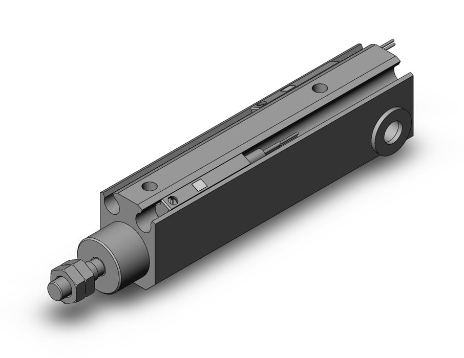 CDJP2D10-35D-M9BL Pin Cylinder, Double Acting, Sgl Rod