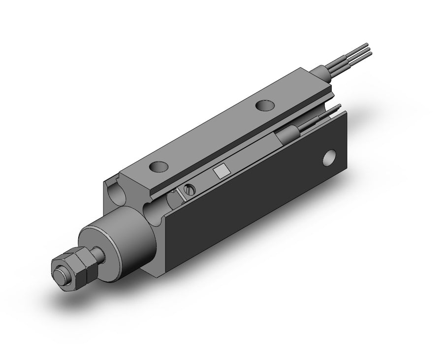 CDJP2D6-15D-M9PL Pin Cylinder, Double Acting, Sgl Rod