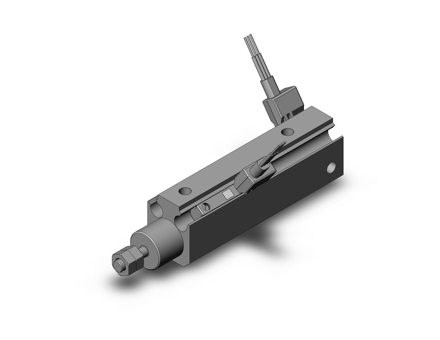 CDJP2D6-25D-M9NV Pin Cylinder, Double Acting, Sgl Rod